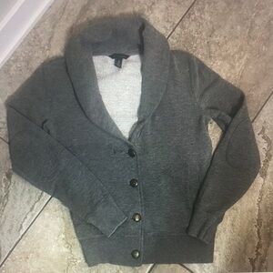 Gray Shawl Collar Blazer
